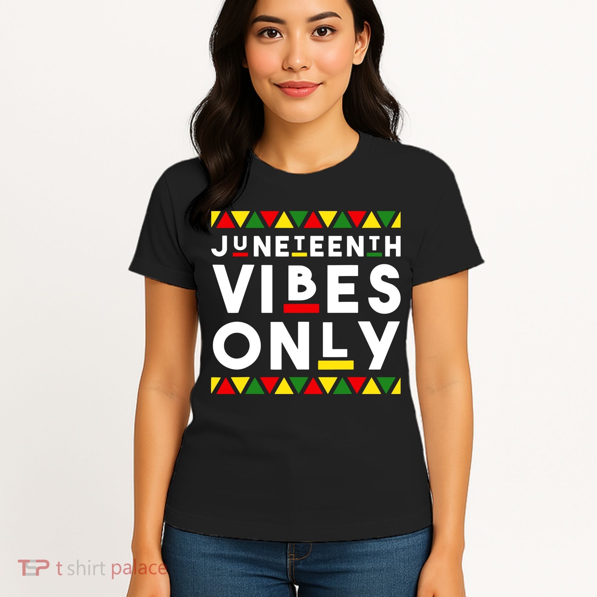 Awesome Juneteenth Shirt Juneteenth Vibes Only Independence Women's T-Shirt