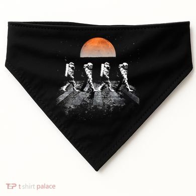 Astronauts Journey To Mars Astronauts In Walking In Space USA-Made Doggie Bandana