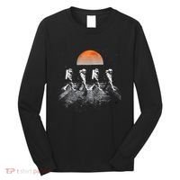 Astronauts Journey To Mars Astronauts In Walking In Space Long Sleeve Shirt thumb 0
