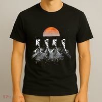 Astronauts Journey To Mars Astronauts In Walking In Space T-Shirt thumb 3