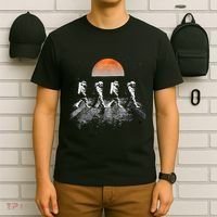 Astronauts Journey To Mars Astronauts In Walking In Space T-Shirt thumb 6