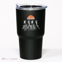 Astronauts Journey To Mars Astronauts In Walking In Space Tumbler thumb 0