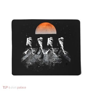 Astronauts Journey To Mars Astronauts In Walking In Space Mousepad
