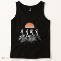 Astronauts Journey To Mars Astronauts In Walking In Space Tank Top thumb 2