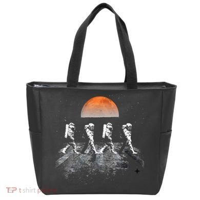 Astronauts Journey To Mars Astronauts In Walking In Space Tote Bag