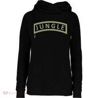 Army Jungle Tab Womens Funnel Neck Pullover Hood thumb 0