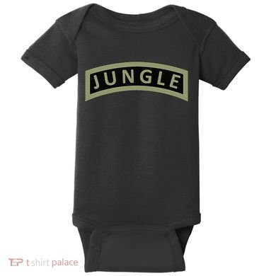 Army Jungle Tab Baby Bodysuit