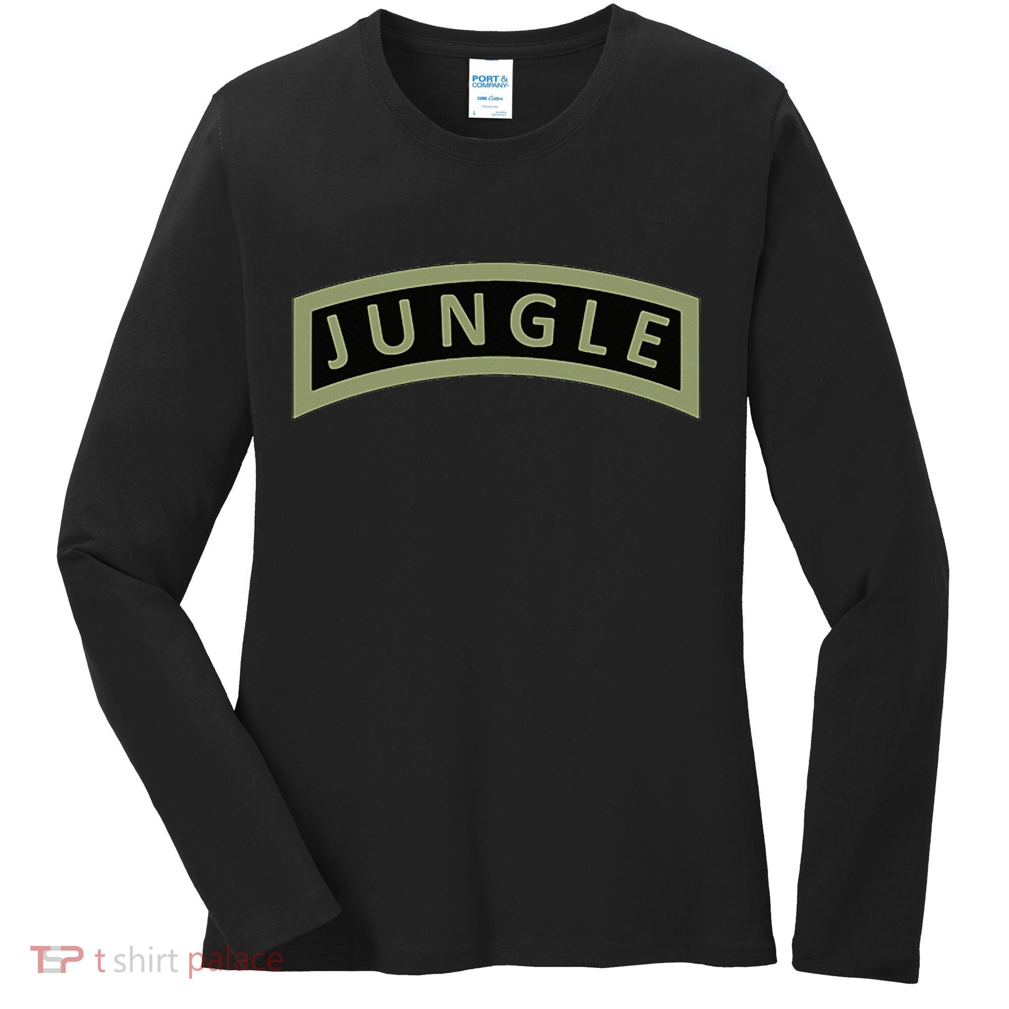 Army Jungle Tab Women's Long Sleeve Shirt