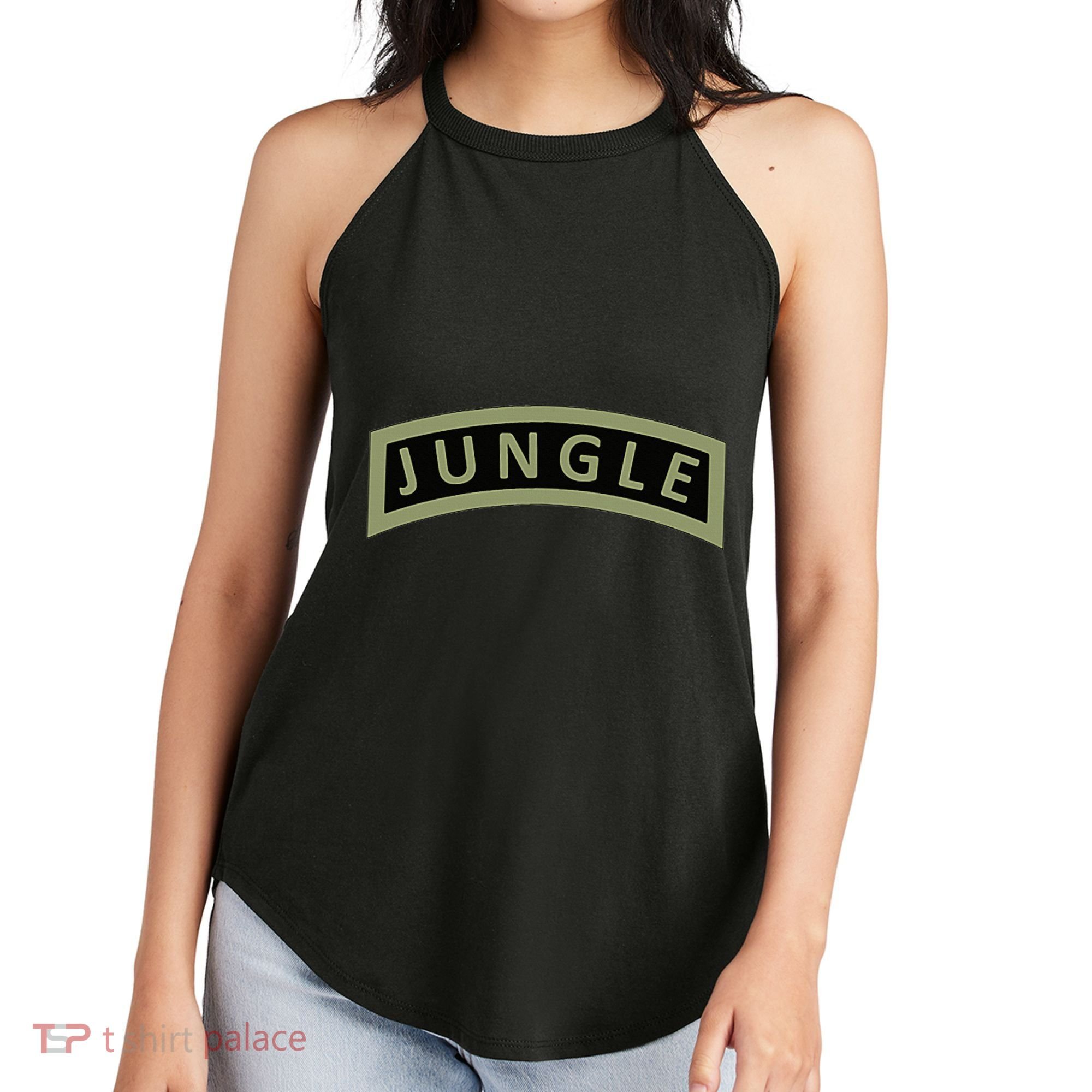 Army Jungle Tab Women's Perfect Tri Rocker Tank