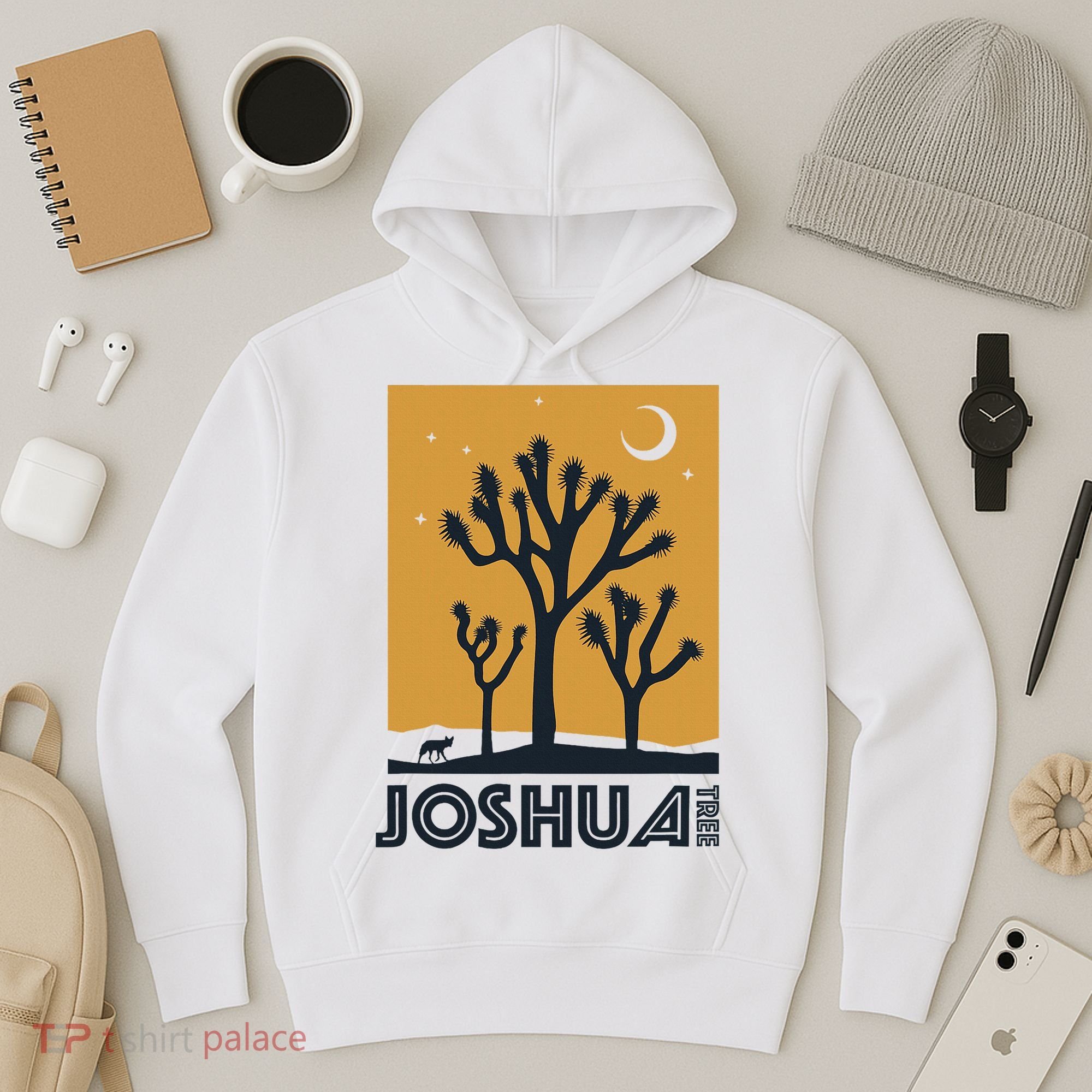 America Joshua Tree California Hoodie