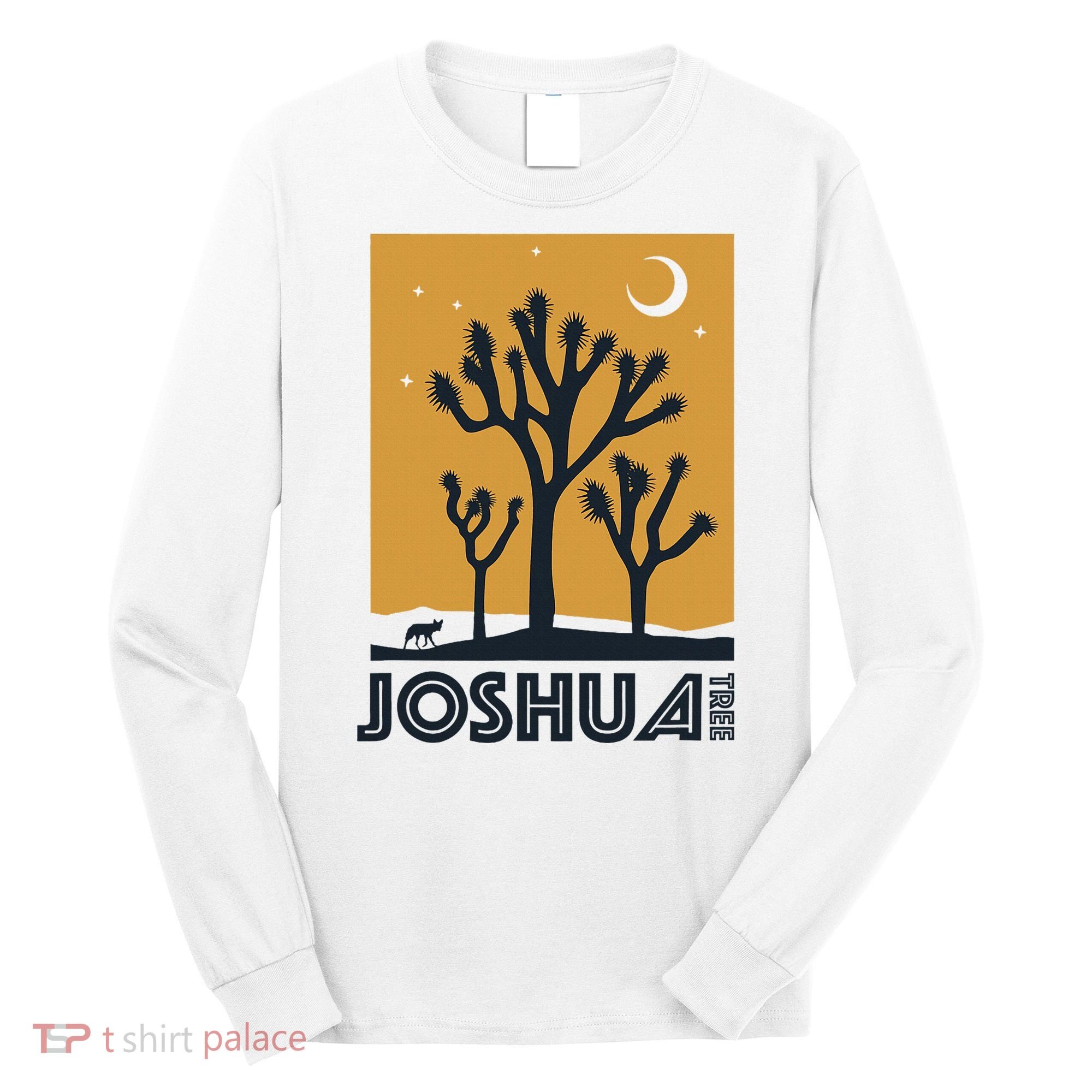 America Joshua Tree California Long Sleeve Shirt