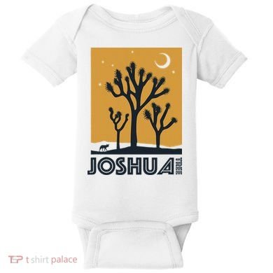 America Joshua Tree California Baby Bodysuit