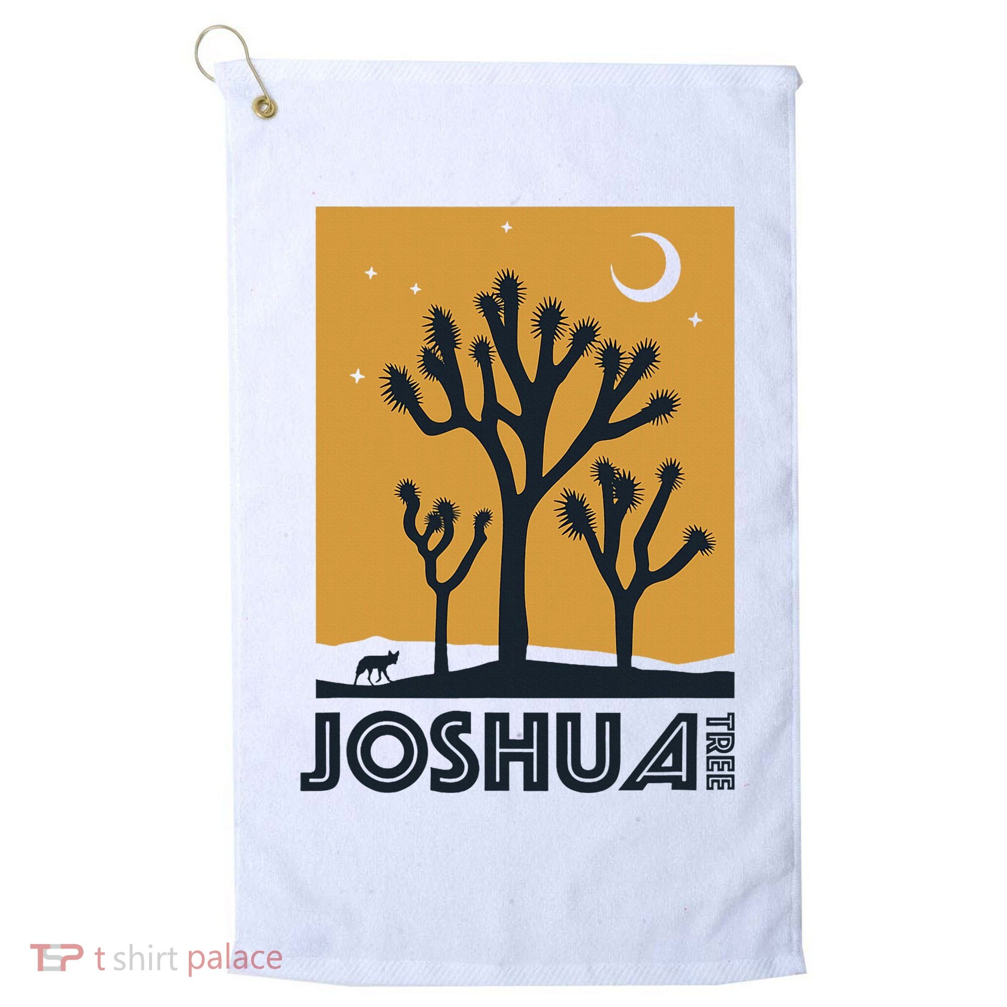 America Joshua Tree California Golf Towel