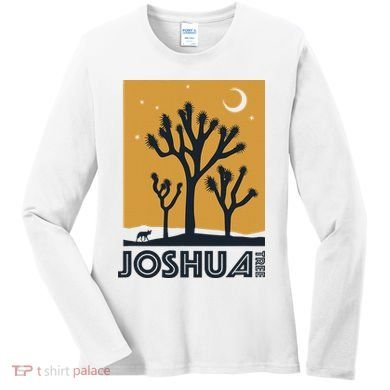 America Joshua Tree California Women's Long Sleeve Shirt