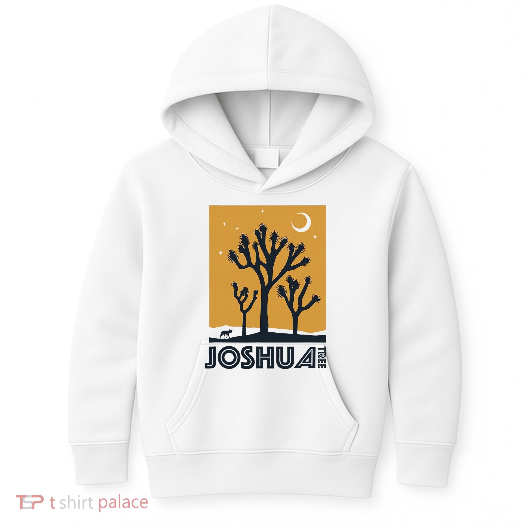America Joshua Tree California Kids Hoodie