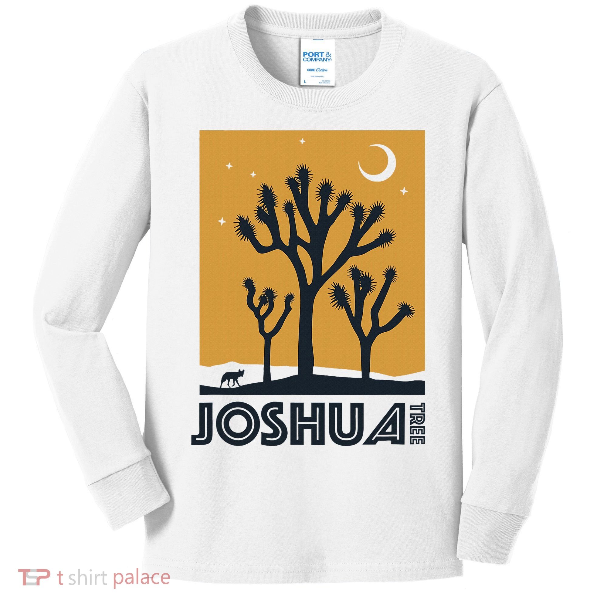 America Joshua Tree California Kids Long Sleeve Shirt