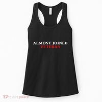 Almost Joined Veteran Funny Apparel Women's Tank Top thumb 0
