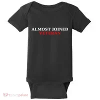 Almost Joined Veteran Funny Apparel Baby Bodysuit thumb 0