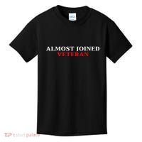 Almost Joined Veteran Funny Apparel Kids T-Shirt thumb 0