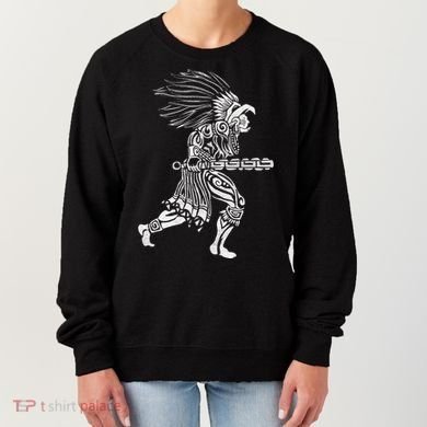 Aztec Jaguar Warrior Mayan Warrior Ancient Aztec Women's Sweatshirt