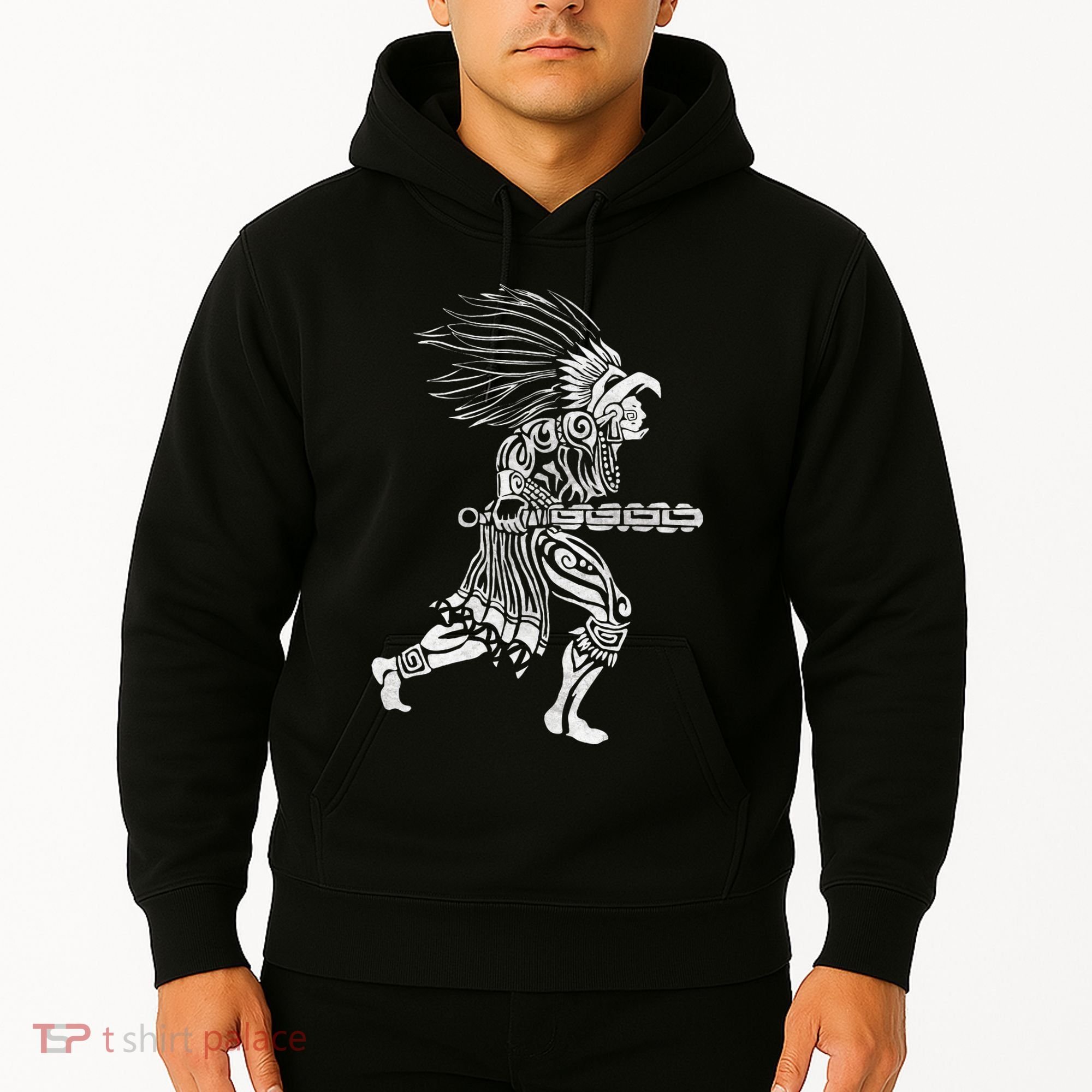 Aztec Jaguar Warrior Mayan Warrior Ancient Aztec Hoodie