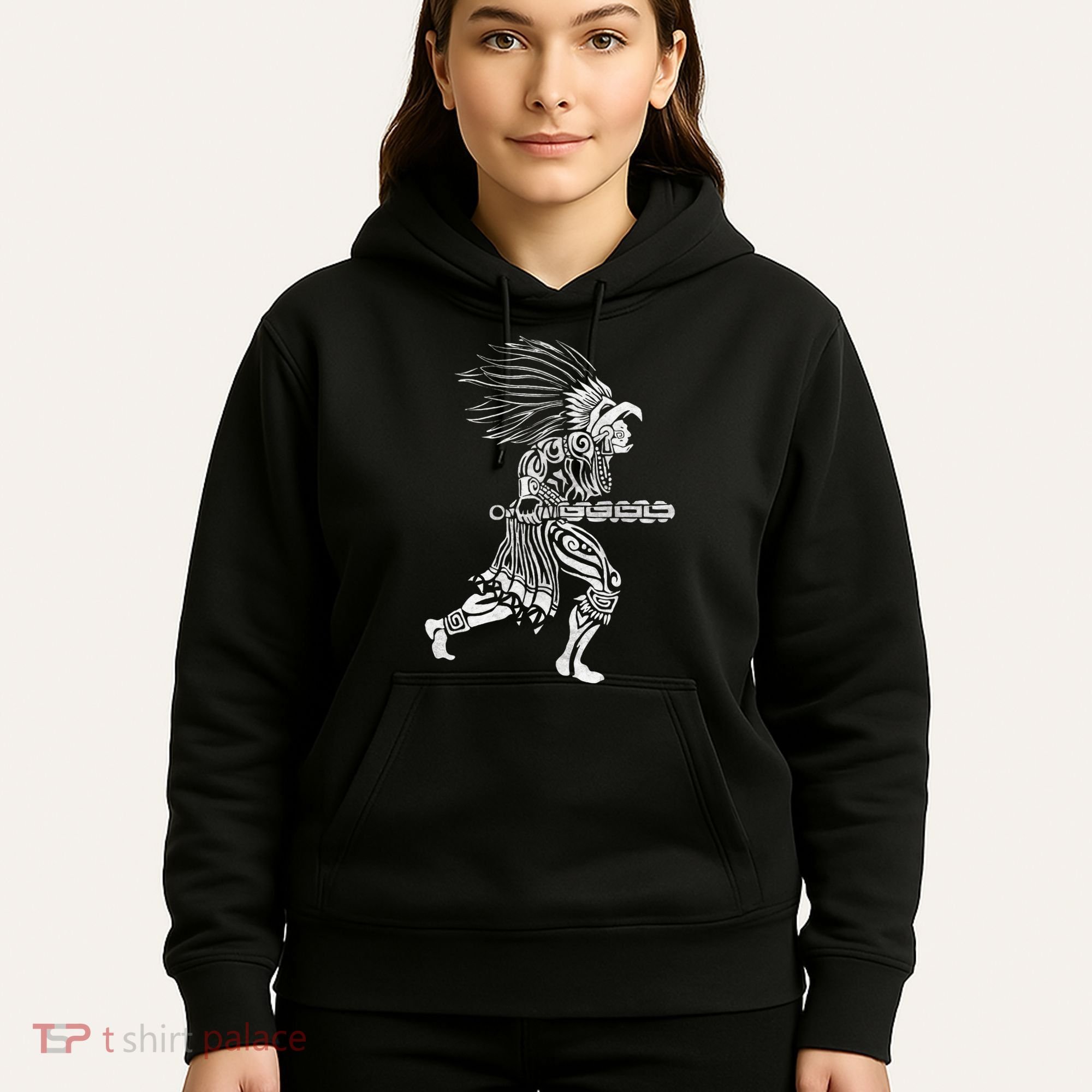 Aztec Jaguar Warrior Mayan Warrior Ancient Aztec Hoodie