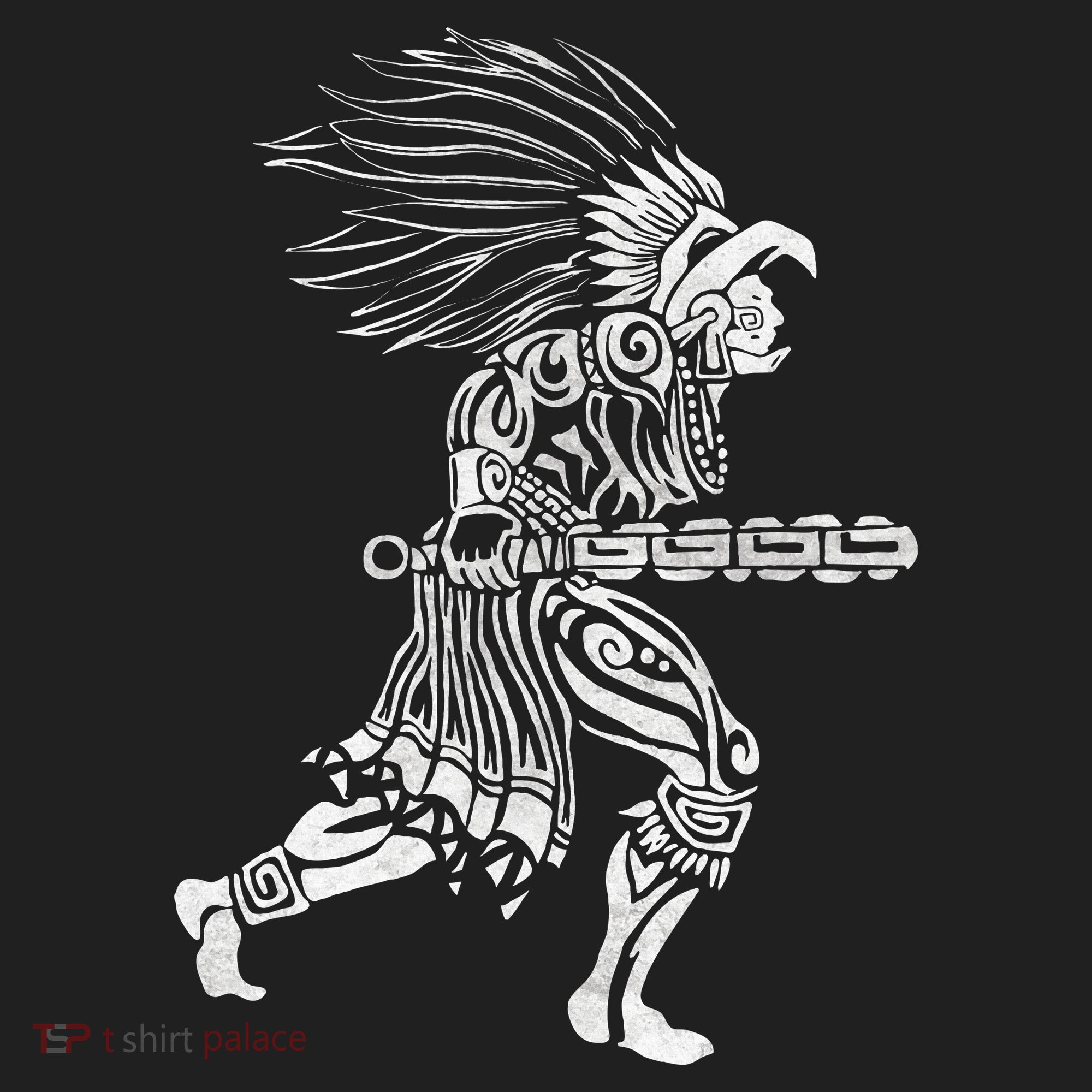 Aztec Jaguar Warrior Mayan Warrior Ancient Aztec Beanie