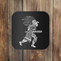 Aztec Jaguar Warrior Mayan Warrior Ancient Aztec Coaster thumb 0