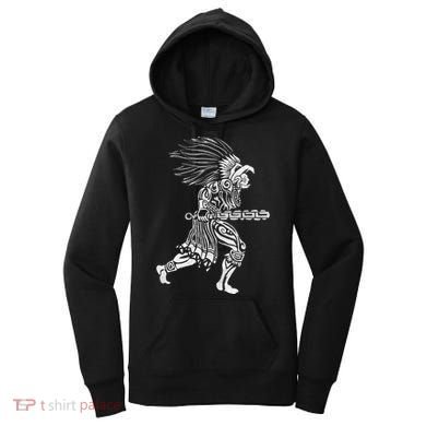 Aztec Jaguar Warrior Mayan Warrior Ancient Aztec Women's Hoodie