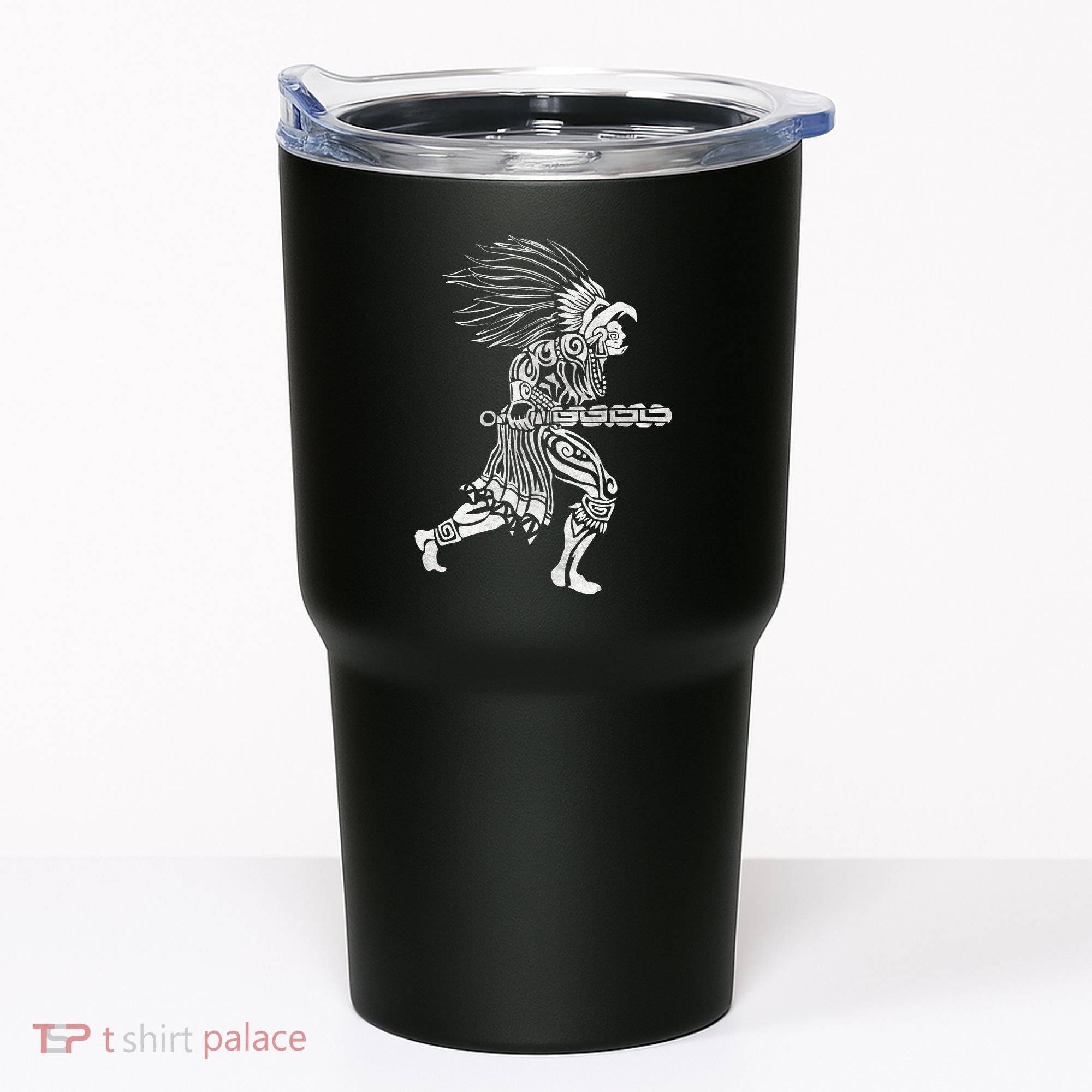 Aztec Jaguar Warrior Mayan Warrior Ancient Aztec Tumbler