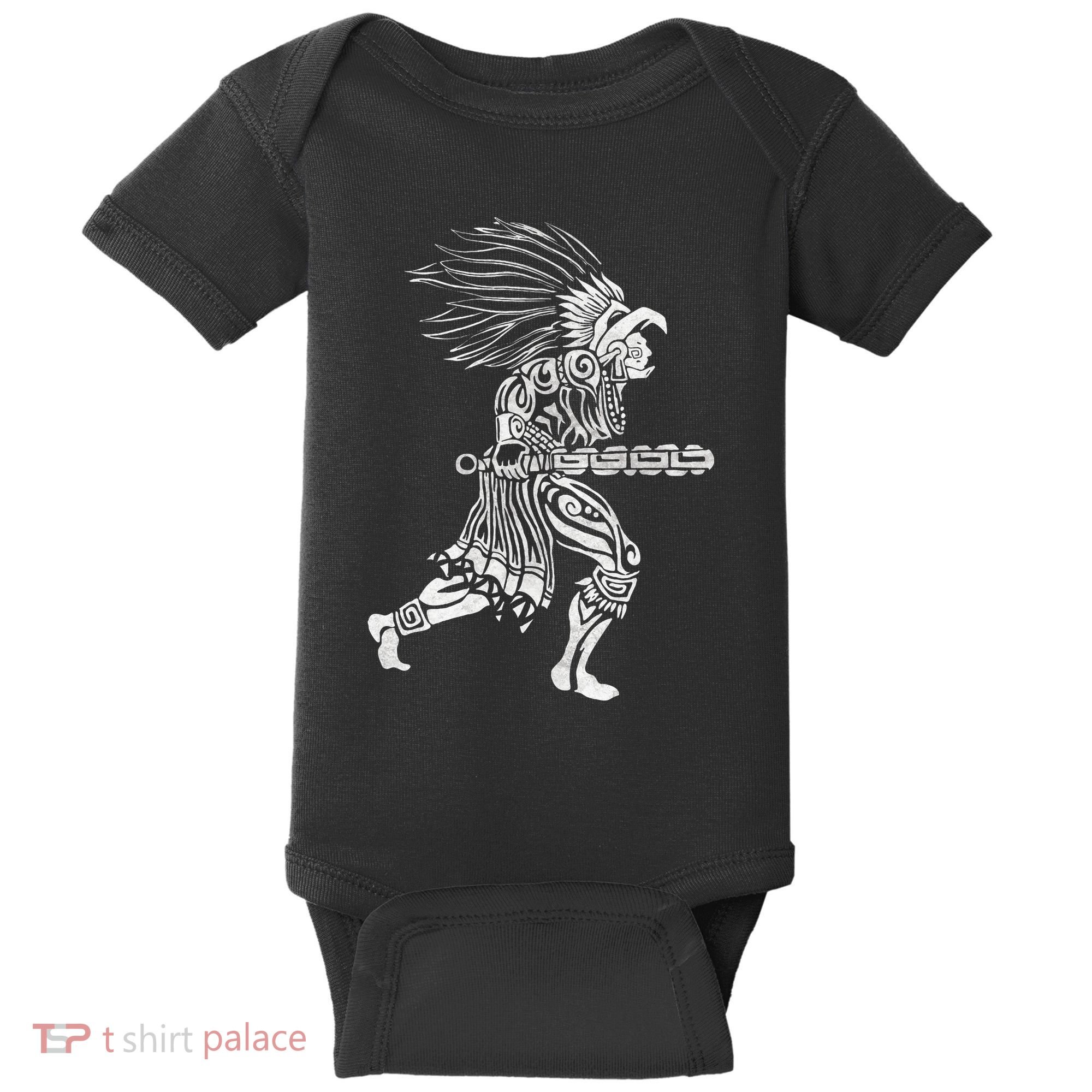 Aztec Jaguar Warrior Mayan Warrior Ancient Aztec Baby Bodysuit