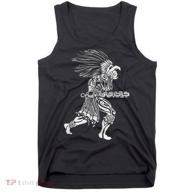Aztec Jaguar Warrior Mayan Warrior Ancient Aztec Tank Top