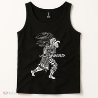 Aztec Jaguar Warrior Mayan Warrior Ancient Aztec Tank Top thumb 2