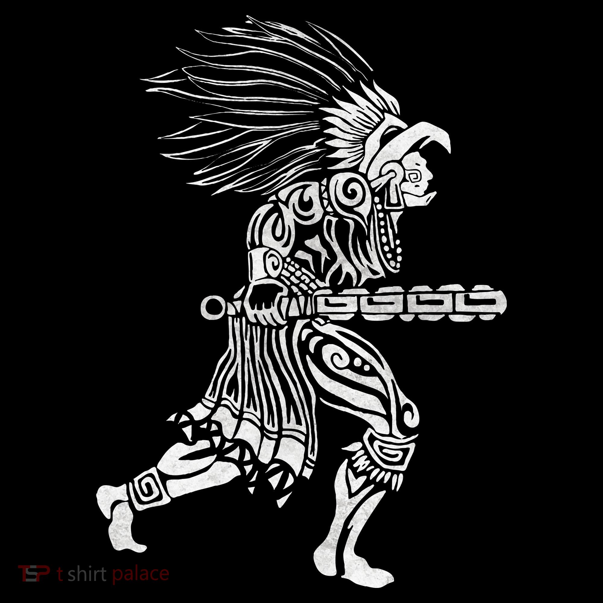Aztec Jaguar Warrior Mayan Warrior Ancient Aztec Tank Top
