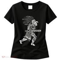 Aztec Jaguar Warrior Mayan Warrior Ancient Aztec Women's T-Shirt thumb 0