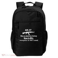 Ak-47 Absolutely Have To Kill Everyone Backpack thumb 0