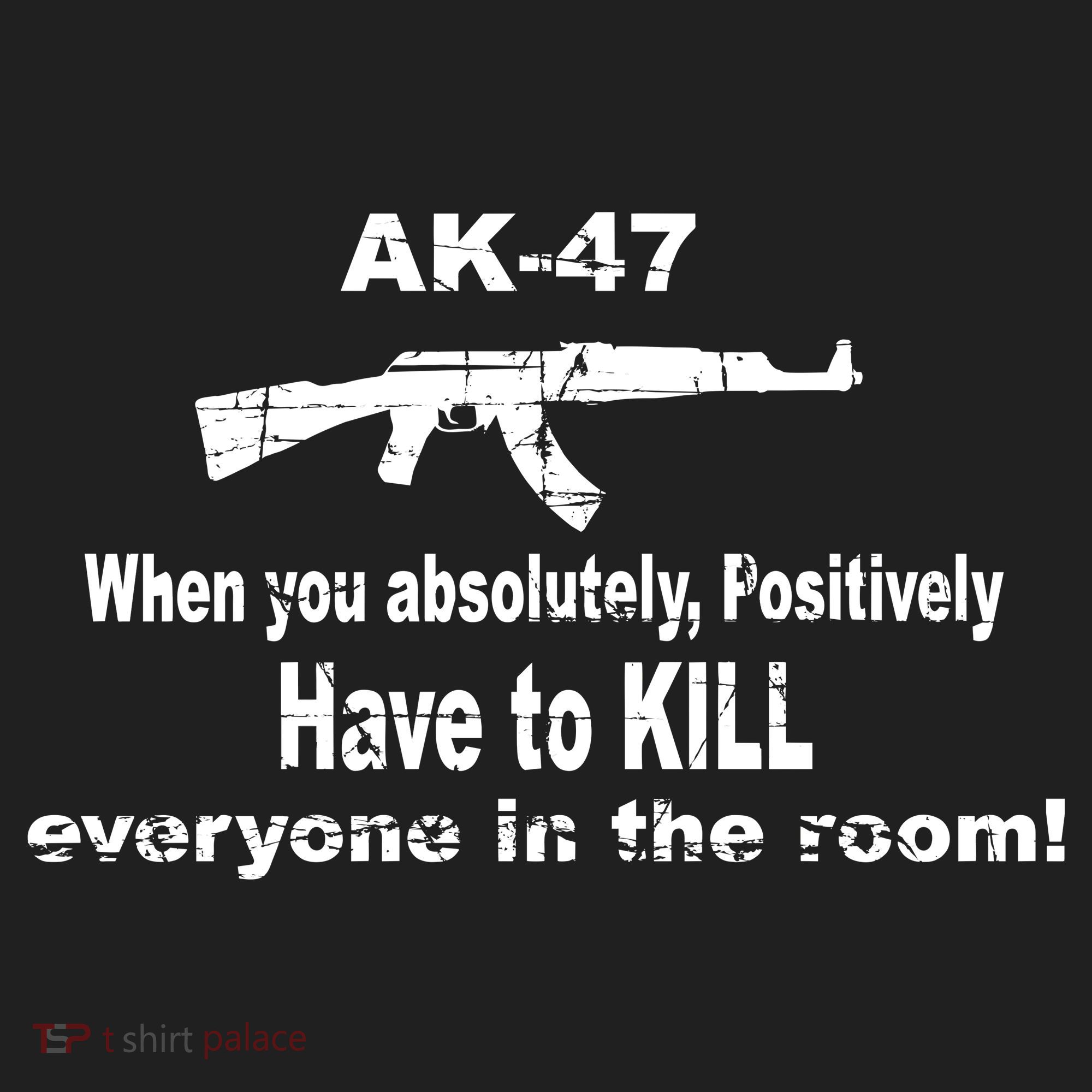 Ak-47 Absolutely Have To Kill Everyone Golf Towel