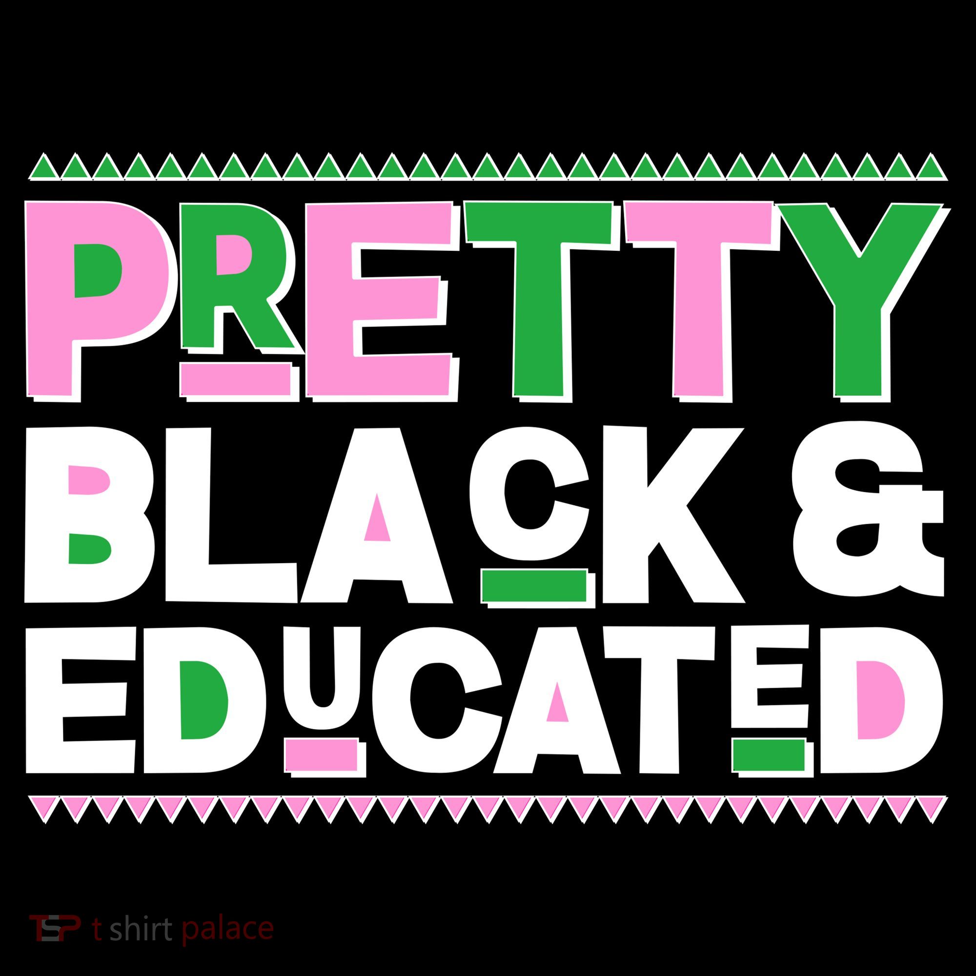 Pretty Black And Educated Coaster