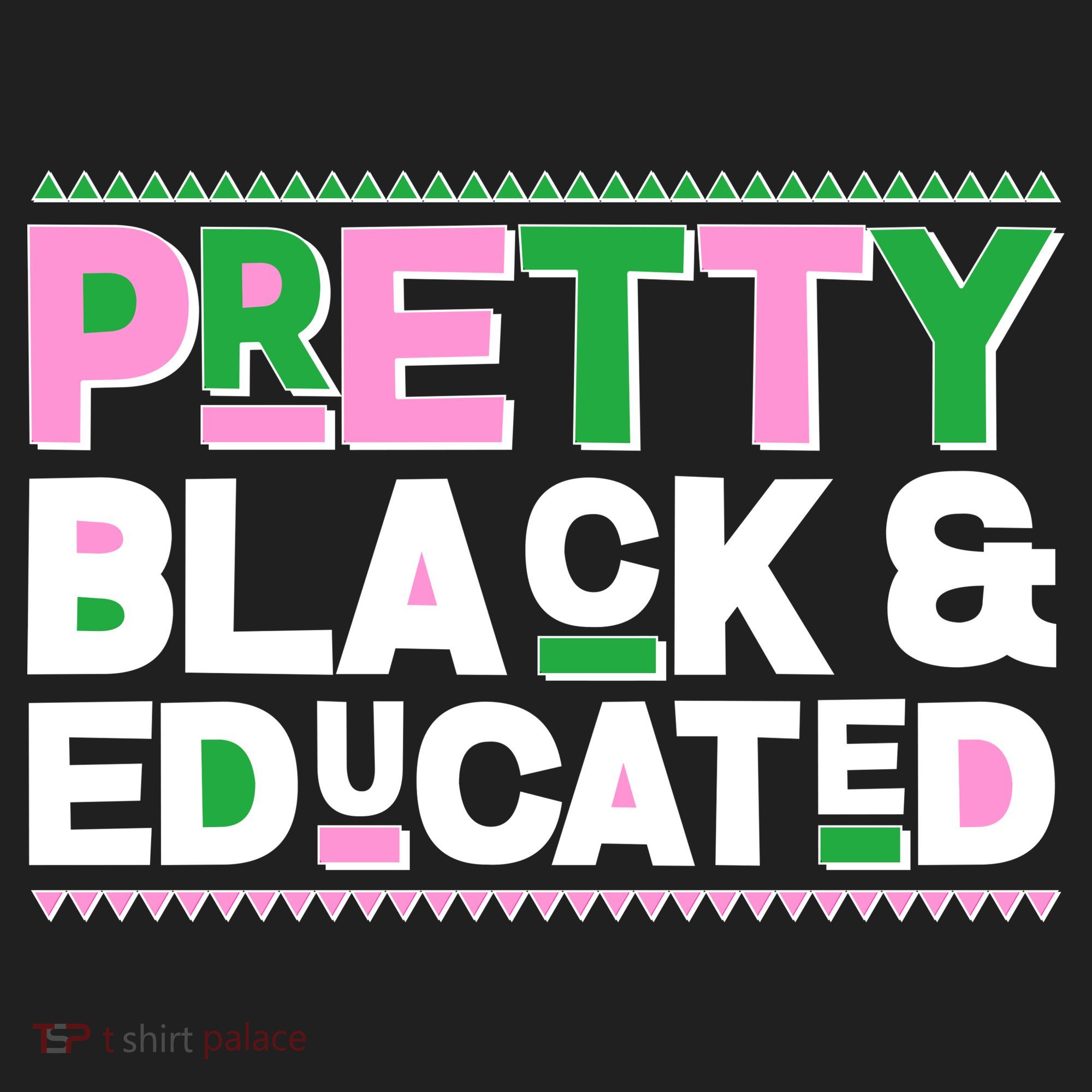 Pretty Black And Educated Golf Towel