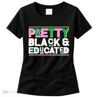 Pretty Black And Educated Women's T-Shirt thumb 0