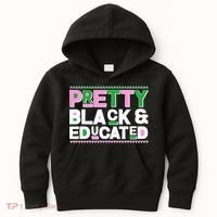 Pretty Black And Educated Kids Hoodie thumb 0