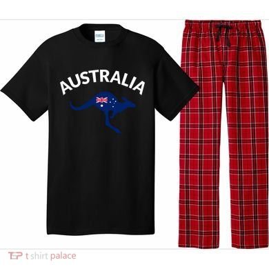 Australian Kangaroo Australia Flag Souvenir Gift Pajama Set
