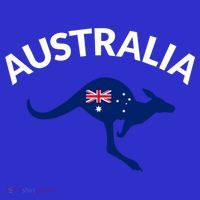 Australian Kangaroo Australia Flag Souvenir Gift Coaster thumb 2