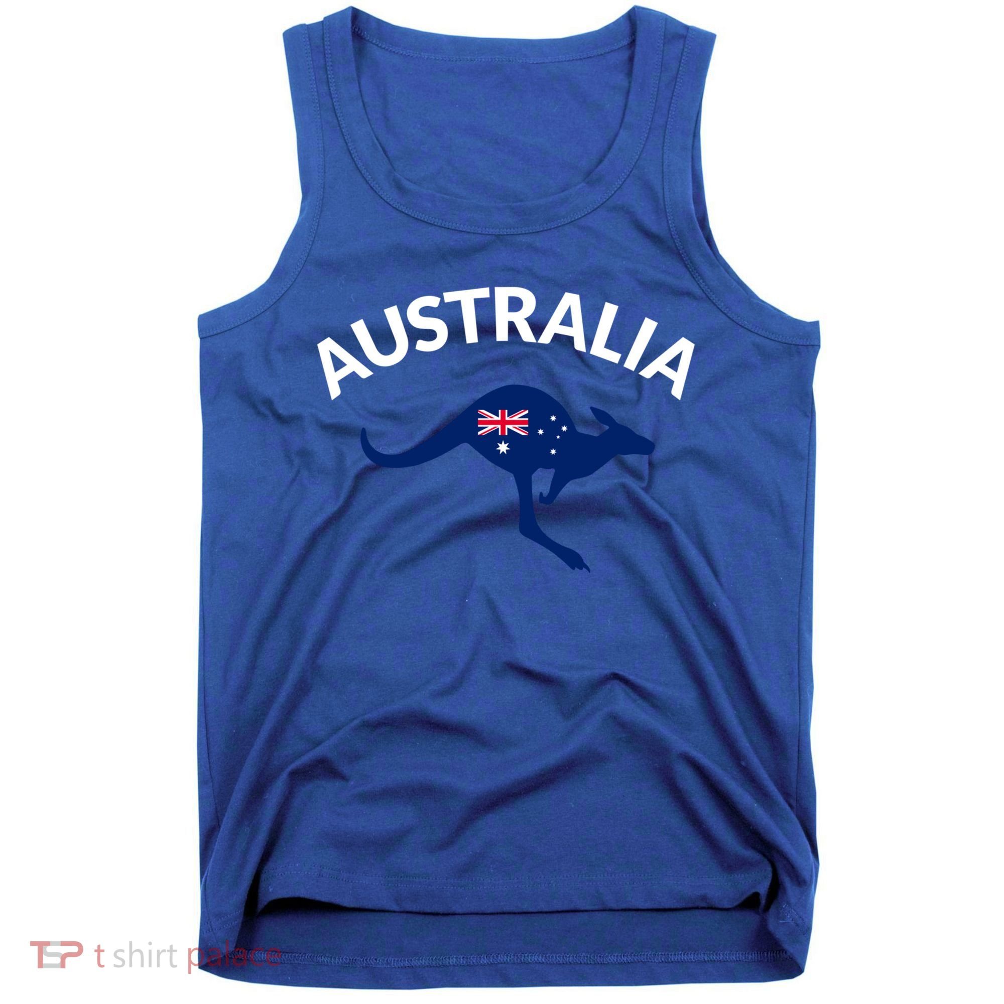 Australian Kangaroo Australia Flag Souvenir Gift Tank Top