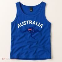 Australian Kangaroo Australia Flag Souvenir Gift Tank Top thumb 2