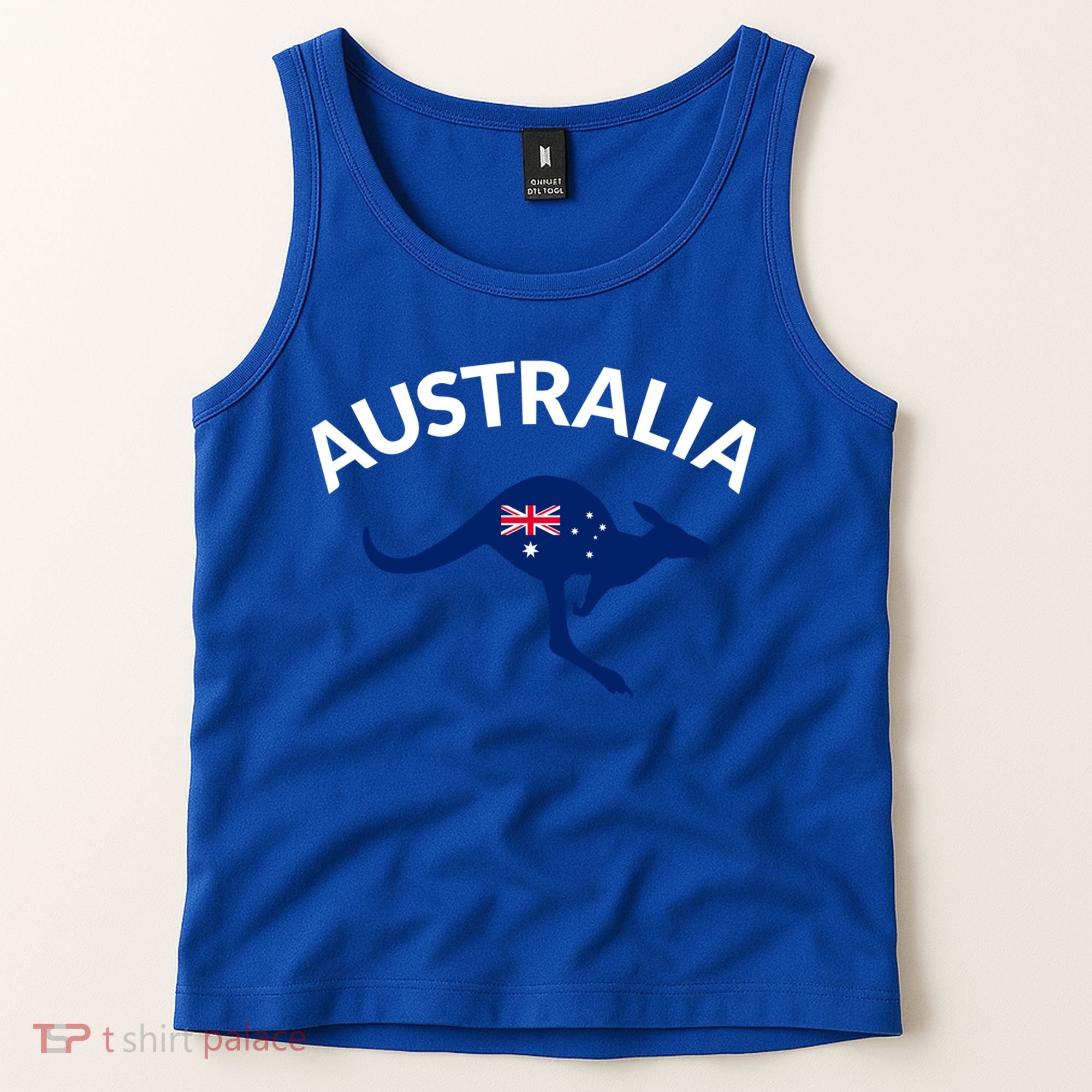 Australian Kangaroo Australia Flag Souvenir Gift Tank Top