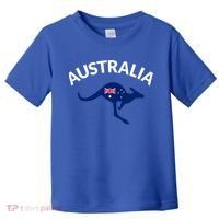 Australian Kangaroo Australia Flag Souvenir Gift Toddler T-Shirt thumb 0