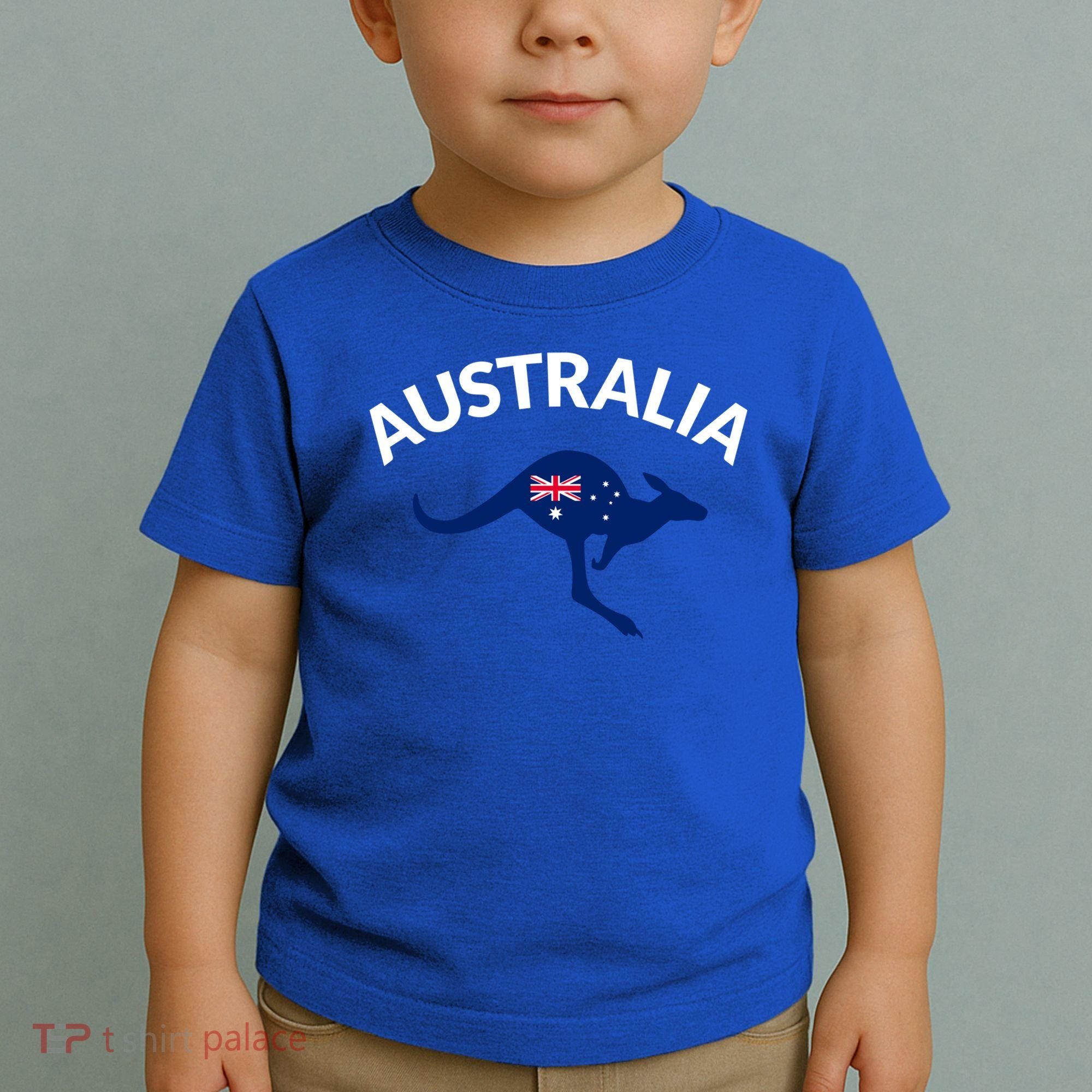 Australian Kangaroo Australia Flag Souvenir Gift Toddler T-Shirt