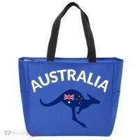 Australian Kangaroo Australia Flag Souvenir Gift Tote Bag thumb 0