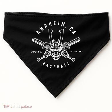 Angels Kabuto Anaheim Samurai Helmet USA-Made Doggie Bandana